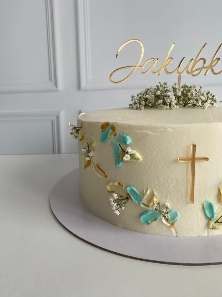 Torta pre deti na birmovku alebo prvé sväté prijímanie.