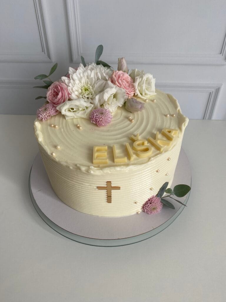 Torta pre deti na birmovku alebo prvé sväté prijímanie.