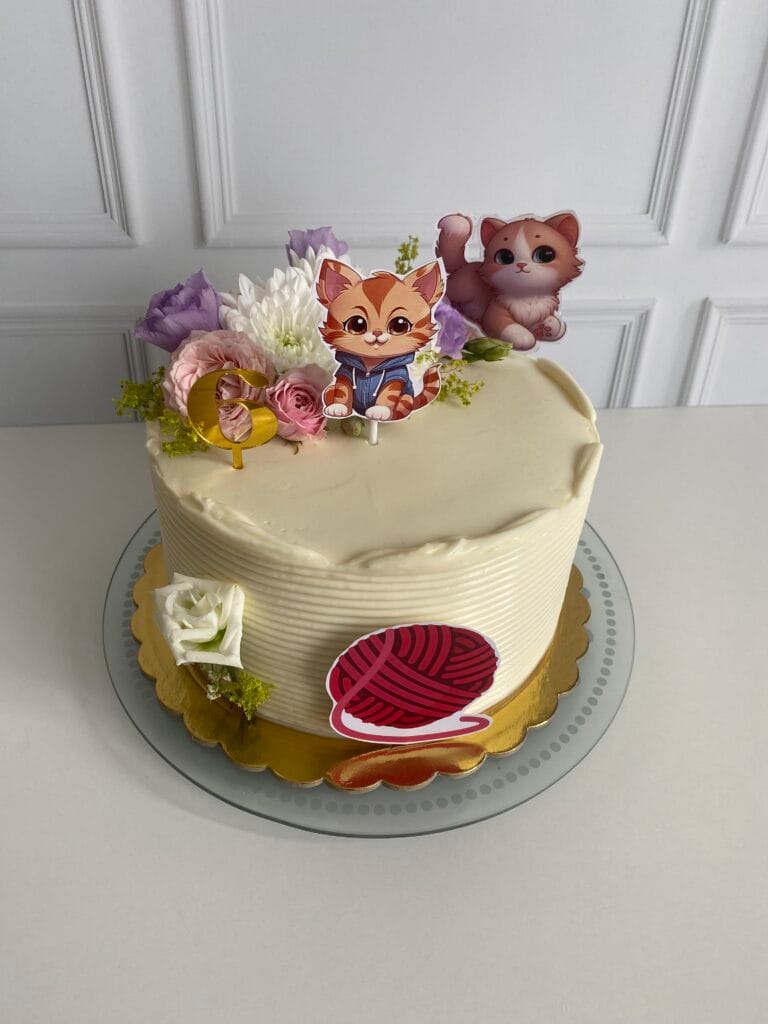 Narodeninová torta pre deti.